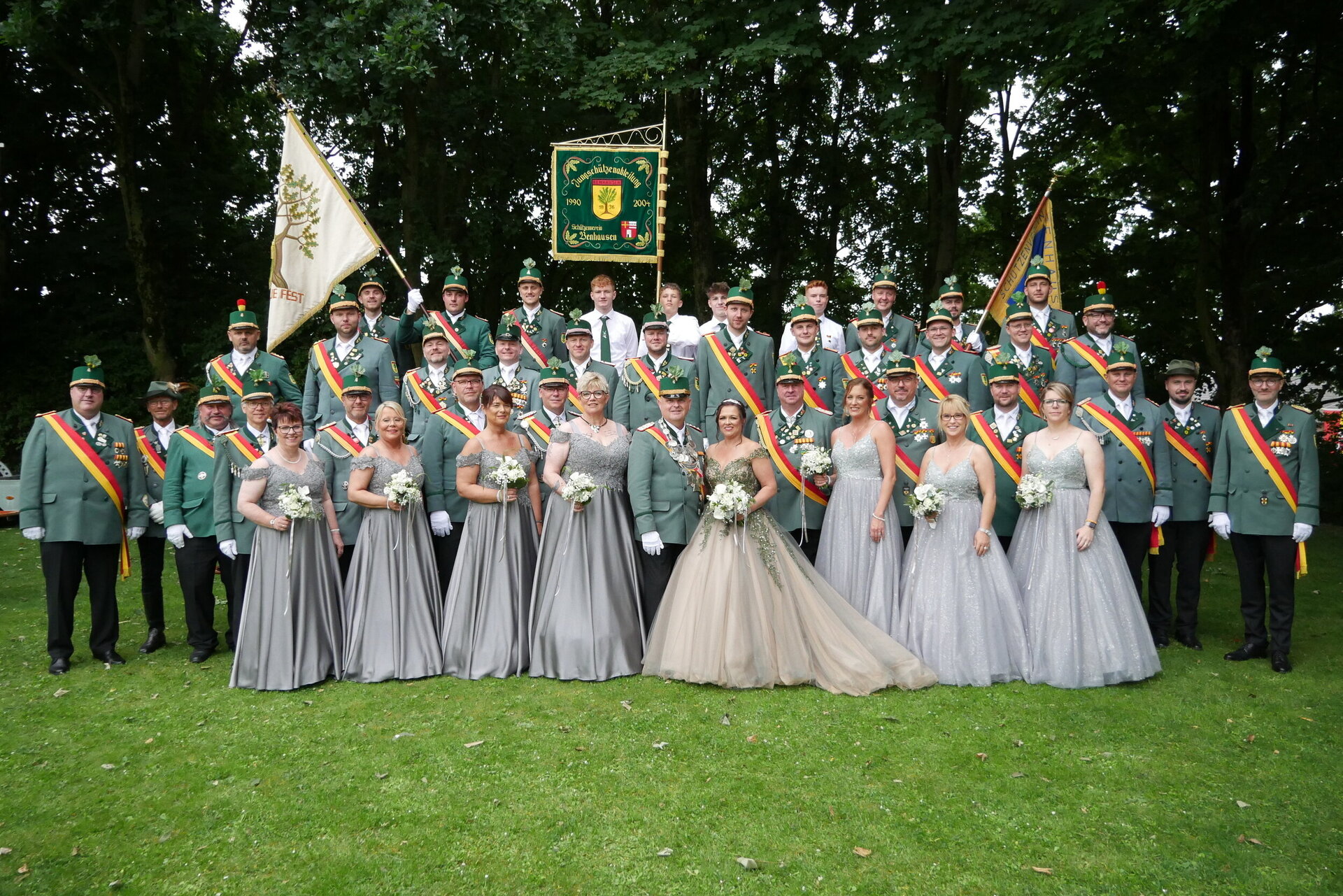 Königspaar; Hofstaat und Vorstand im Jahre 2025