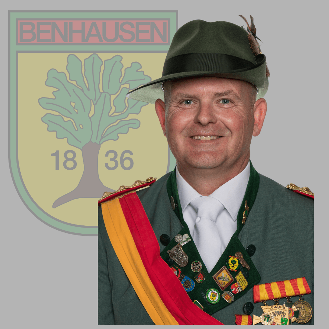 Oberst des Schützenverein Benhausen e.V. Norbert Glasmeyer