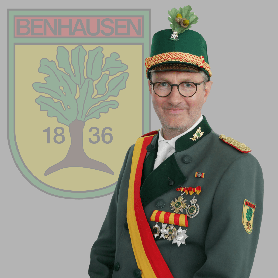 Hauptkassierer des Schützenverein Benhausen e.V. Michael Berghoff.