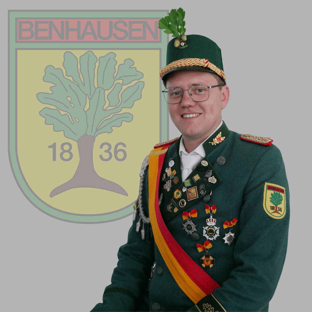 Hallenwart des Schützenverein Benhausen e.V. Lukas Miks