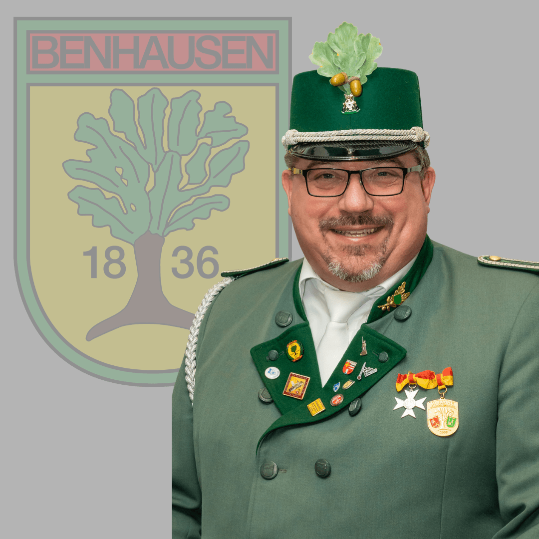Unteroffizier der Ost-Kompanie im Schützenverein Benhausen e.V. Arnd Emmighausen